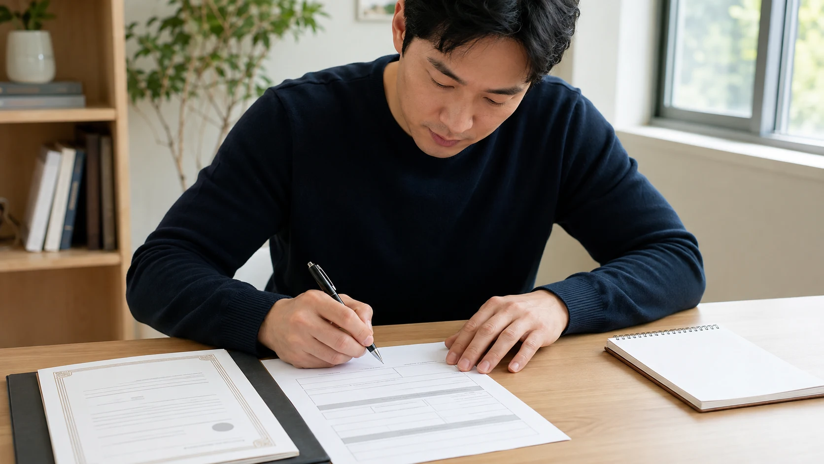 협의이혼 신청서 작성법 대표 이미지